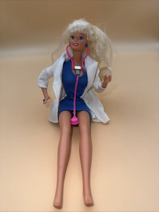 Mattel Other - Dr. Barbie 1995 Doll #14309 Blonde Stethoscope Vintage